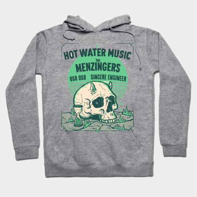 Hot Water Music Hoodie by ProjectDogStudio